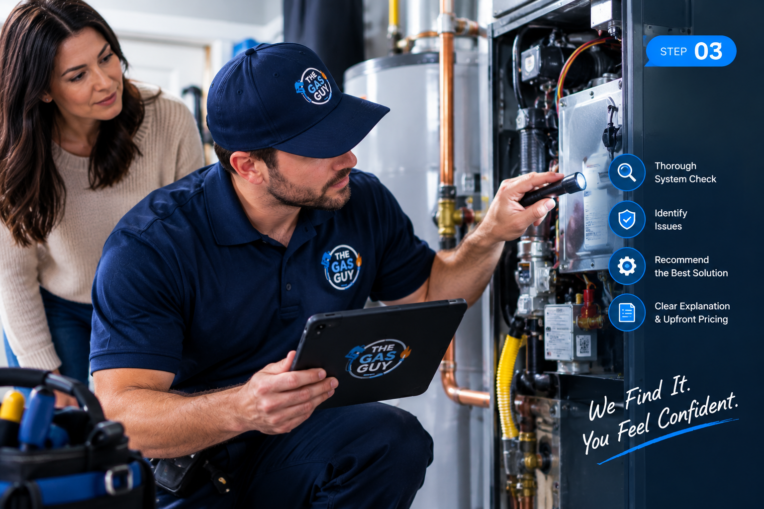 Expert gas system inspection